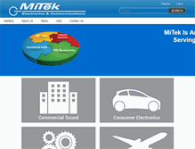 Tablet Screenshot of mitekusa.com